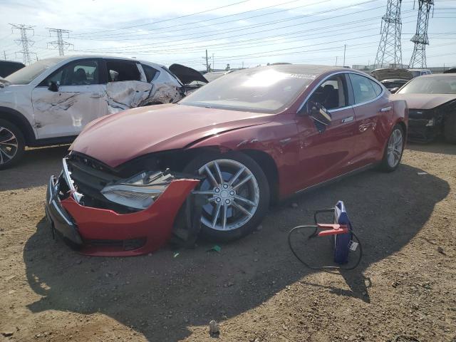 2015 TESLA MODEL S, 