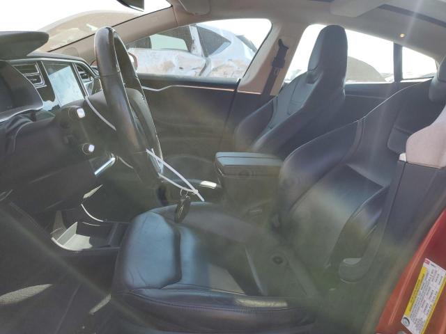 5YJSA1E23FF108872 - 2015 TESLA MODEL S Qırmızı foto 7