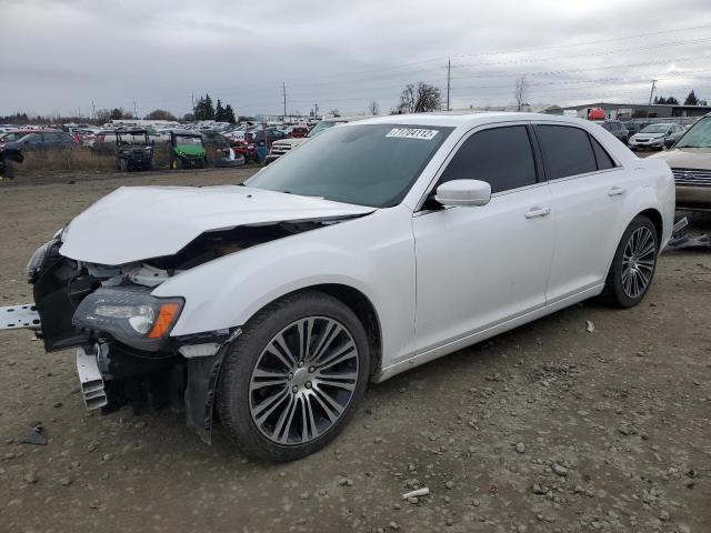 2C3CCABT1EH166746 - 2014 CHRYSLER 300 S WHITE photo 1