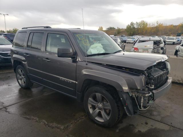 1C4NJPFA2ED857304 - 2014 JEEP PATRIOT LATITUDE GRAY photo 4