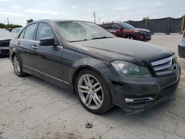 WDDGF8BB4CR238501 - 2012 MERCEDES-BENZ C 300 4MATIC BLACK photo 4