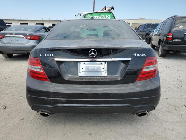WDDGF8BB4CR238501 - 2012 MERCEDES-BENZ C 300 4MATIC BLACK photo 6