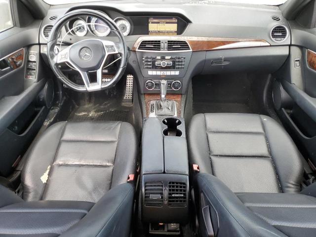 WDDGF8BB4CR238501 - 2012 MERCEDES-BENZ C 300 4MATIC BLACK photo 8