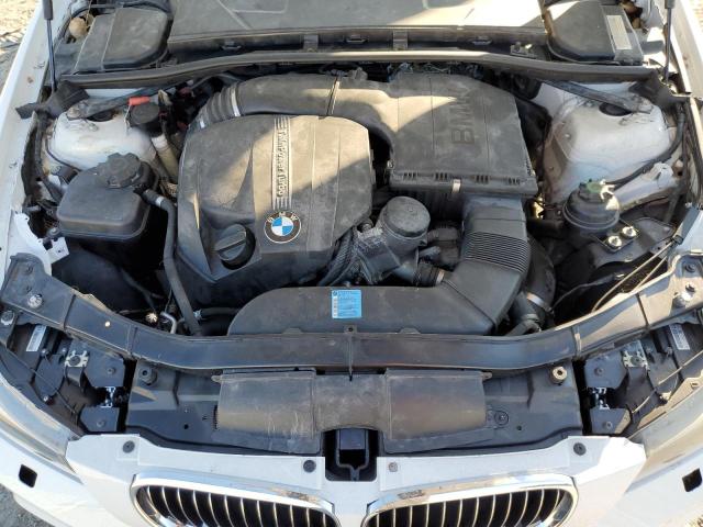 WBAPL5C58BA917689 - 2011 BMW 335 XI WHITE photo 11