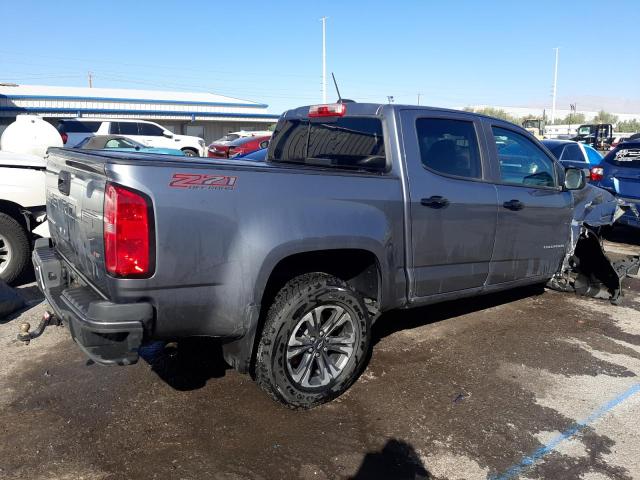 1GCGTDEN8N1136623 - 2022 CHEVROLET COLORADO Z71 SILVER photo 3