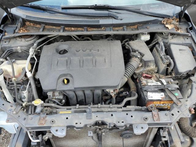 2T1BU4EE3CC887631 - 2012 TOYOTA COROLLA BASE رمادي صورة 11