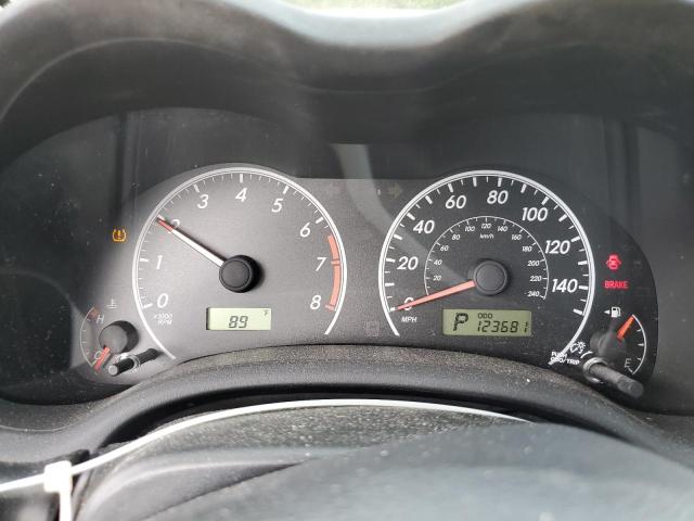 2T1BU4EE3CC887631 - 2012 TOYOTA COROLLA BASE رمادي صورة 9