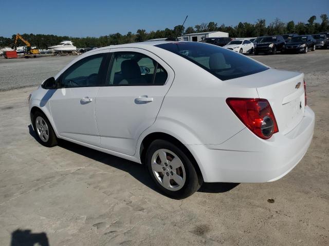 1G1JA5SH4F4128642 - 2015 CHEVROLET SONIC LS WHITE photo 2