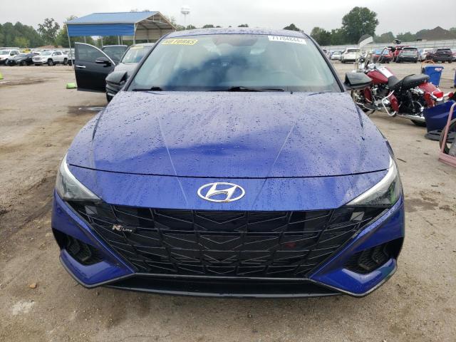 KMHLR4AF9PU489719 - 2023 HYUNDAI ELANTRA N LINE BLUE photo 5