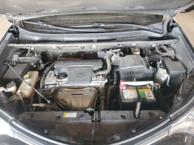 2T3WFREV5GW303895 - 2016 TOYOTA RAV4 XLE Черный фото 11