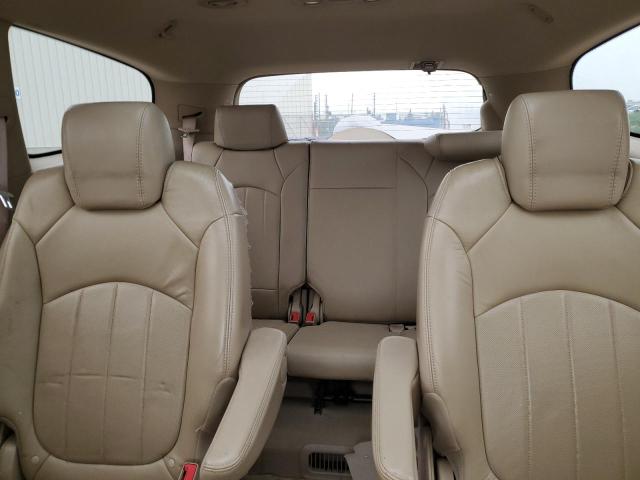 5GALVBED7AJ119523 - 2010 BUICK ENCLAVE CXL WHITE photo 10