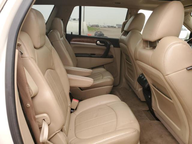 5GALVBED7AJ119523 - 2010 BUICK ENCLAVE CXL WHITE photo 11