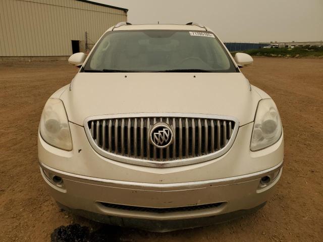 5GALVBED7AJ119523 - 2010 BUICK ENCLAVE CXL WHITE photo 5
