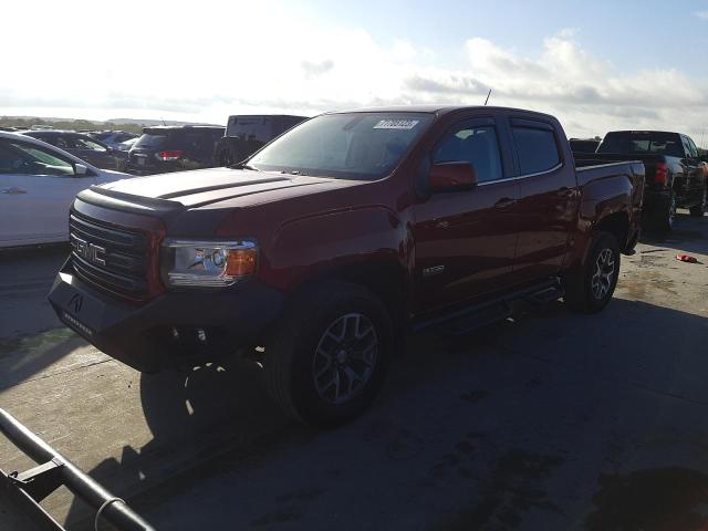 1GTG6CEN0J1129810 - 2018 GMC CANYON SLE BURGUNDY photo 1