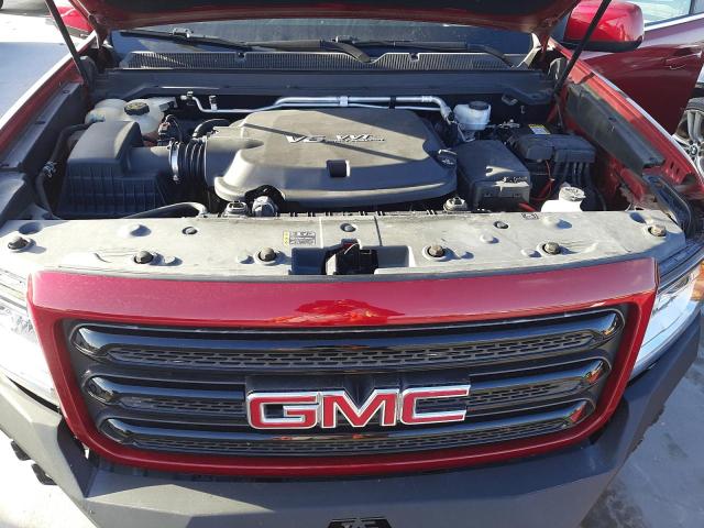 1GTG6CEN0J1129810 - 2018 GMC CANYON SLE BURGUNDY photo 11