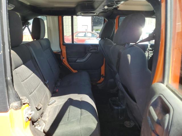 1C4BJWKGXCL220994 - 2012 JEEP WRANGLER U SPORT Оранжевый фото 10