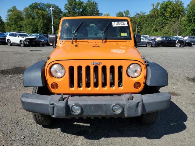 1C4BJWKGXCL220994 - 2012 JEEP WRANGLER U SPORT Оранжевый фото 5