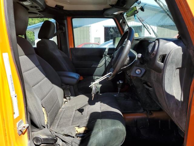 1C4BJWKGXCL220994 - 2012 JEEP WRANGLER U SPORT Оранжевый фото 7