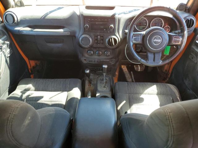 1C4BJWKGXCL220994 - 2012 JEEP WRANGLER U SPORT Оранжевый фото 8