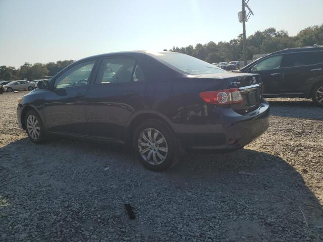 2T1BU4EE7CC770974 - 2012 TOYOTA COROLLA BASE BLUE photo 2