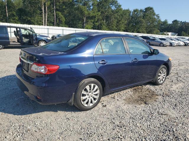 2T1BU4EE7CC770974 - 2012 TOYOTA COROLLA BASE BLUE photo 3