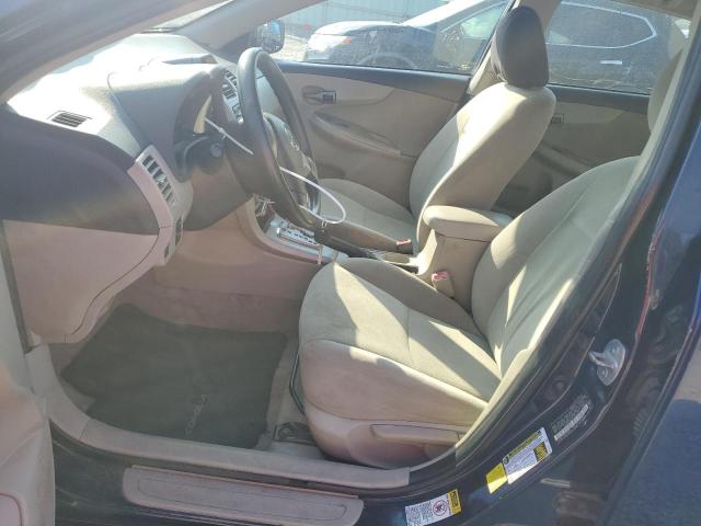 2T1BU4EE7CC770974 - 2012 TOYOTA COROLLA BASE BLUE photo 7