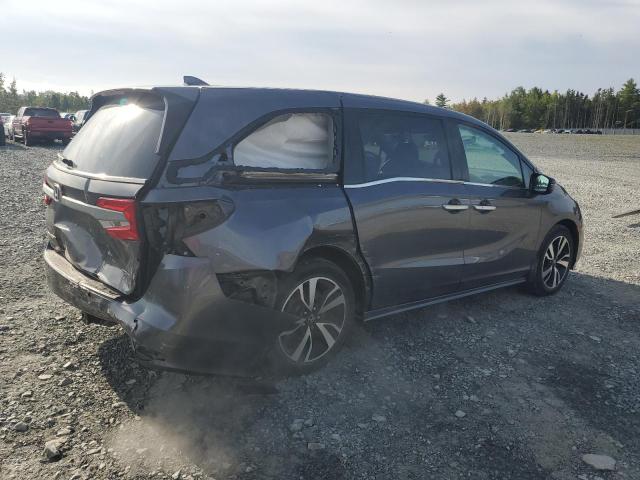 5FNRL6H89KB504711 - 2019 HONDA ODYSSEY TOURING Szary zdjęcie 3