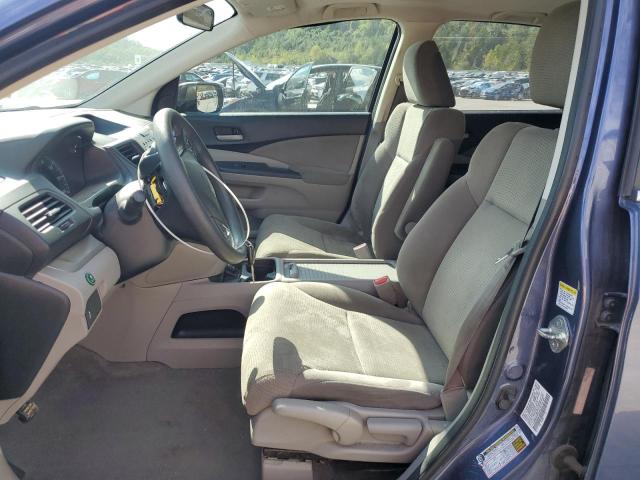 5J6RM4H50CL034102 - 2012 HONDA CR-V EX BLUE photo 7