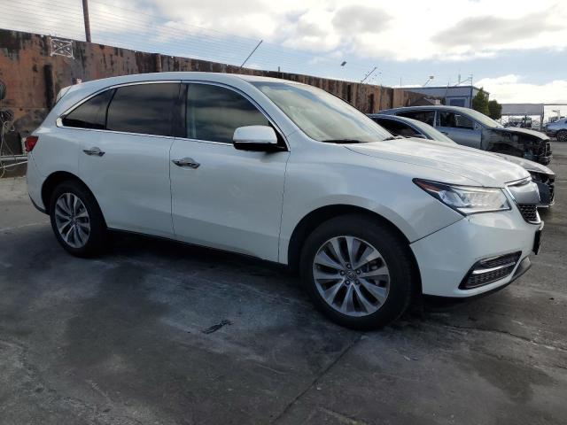 5FRYD4H45FB007721 - 2015 ACURA MDX TECHNOLOGY WHITE photo 4