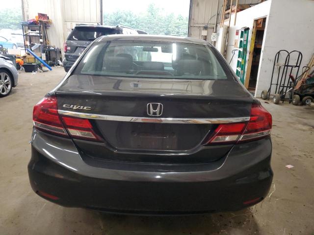 19XFB2F87DE008445 - 2013 HONDA CIVIC EX BROWN photo 6