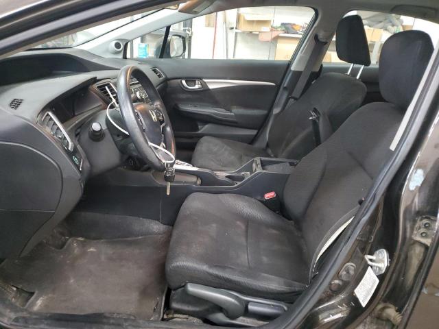 19XFB2F87DE008445 - 2013 HONDA CIVIC EX BROWN photo 7