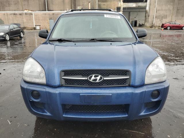 KM8JM12B36U375035 - 2006 HYUNDAI TUCSON GL BLUE photo 5