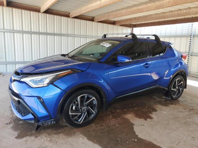 NMTKHMBX8NR145339 - 2022 TOYOTA C-HR XLE BLUE photo 1