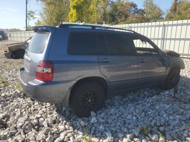 JTEGD21A970168991 - 2007 TOYOTA HIGHLANDER BLUE photo 3