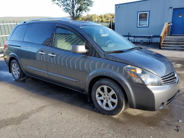 5N1BV28U78N104539 - 2008 NISSAN QUEST S GRAY photo 4