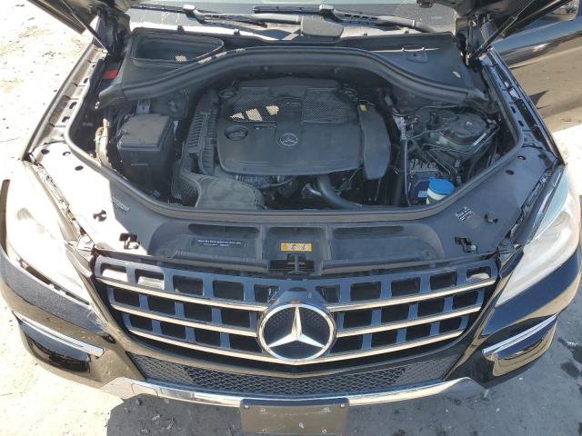 4JGDA5HB5EA391998 - 2014 MERCEDES-BENZ ML 350 4MATIC BLACK photo 12