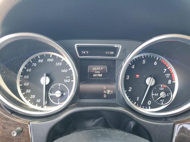 4JGDA5HB5EA391998 - 2014 MERCEDES-BENZ ML 350 4MATIC BLACK photo 9