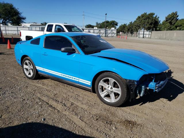 1ZVBP8AN0A5101523 - 2010 FORD MUSTANG BLUE photo 4