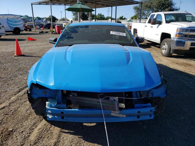 1ZVBP8AN0A5101523 - 2010 FORD MUSTANG BLUE photo 5