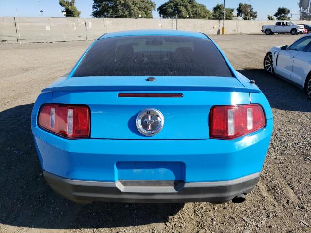 1ZVBP8AN0A5101523 - 2010 FORD MUSTANG BLUE photo 6