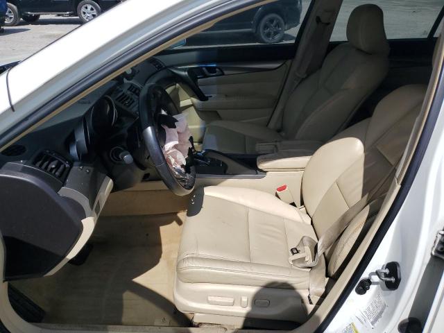 19UUA8F23AA006264 - 2010 ACURA TL WHITE photo 7