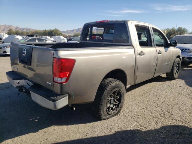 1N6AA07A86N530371 - 2006 NISSAN TITAN XE BEIGE photo 3