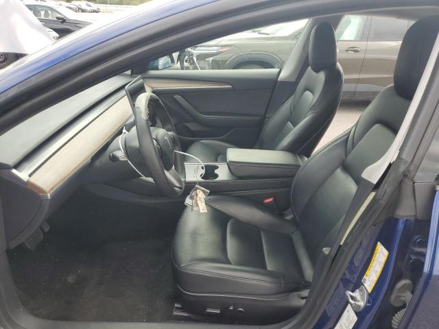 5YJ3E1EA2NF369859 - 2022 TESLA MODEL 3 Mavi foto 7