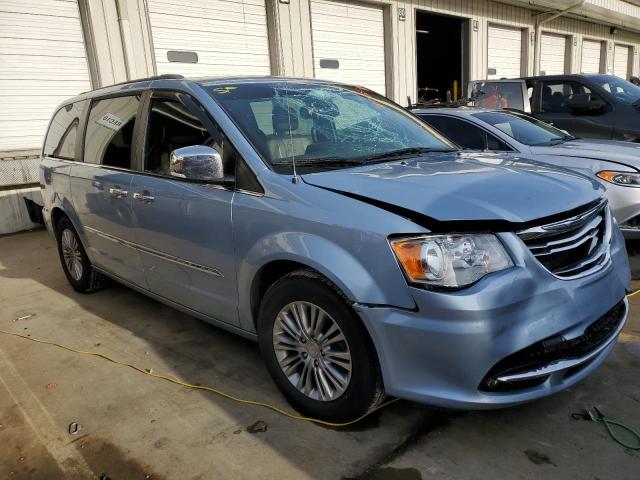2C4RC1CG9GR215423 - 2016 CHRYSLER TOWN & COU TOURING L BLUE photo 4