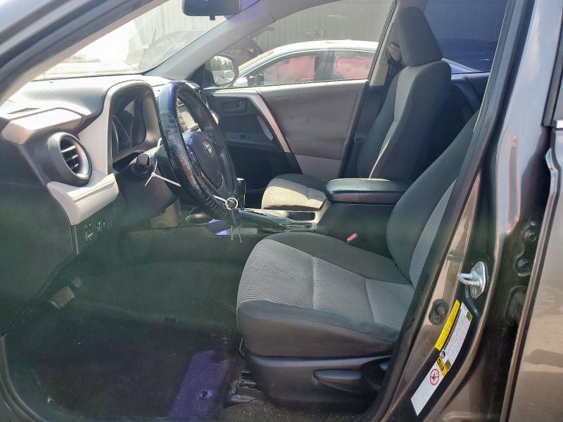 JTMZFREV8D5016390 - 2013 TOYOTA RAV4 LE GRAY photo 7