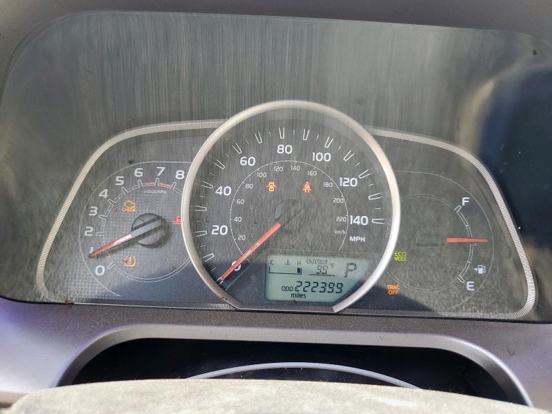 JTMZFREV8D5016390 - 2013 TOYOTA RAV4 LE GRAY photo 9