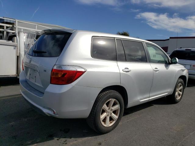 JTEDS41A582007127 - 2008 TOYOTA HIGHLANDER SILVER photo 3