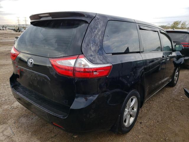 5TDZZ3DC6HS850274 - 2017 TOYOTA SIENNA BLACK photo 3