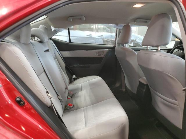 2T1BURHE0GC516814 - 2016 TOYOTA COROLLA L RED photo 10