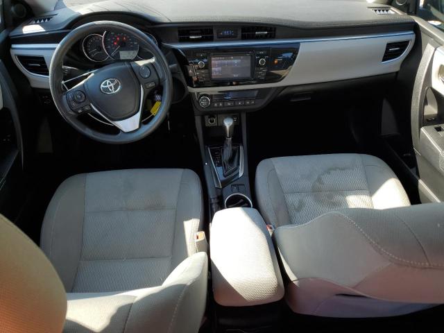 2T1BURHE0GC516814 - 2016 TOYOTA COROLLA L RED photo 8